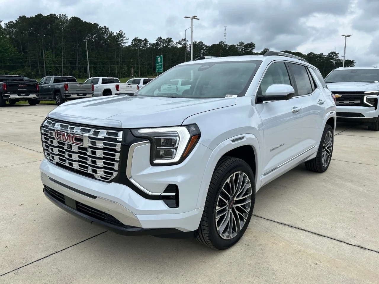 New 2026 Glacier White Tricoat GMC Denali image 1