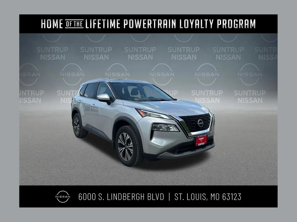 Certified Used 2023 Silver Nissan SV image 1