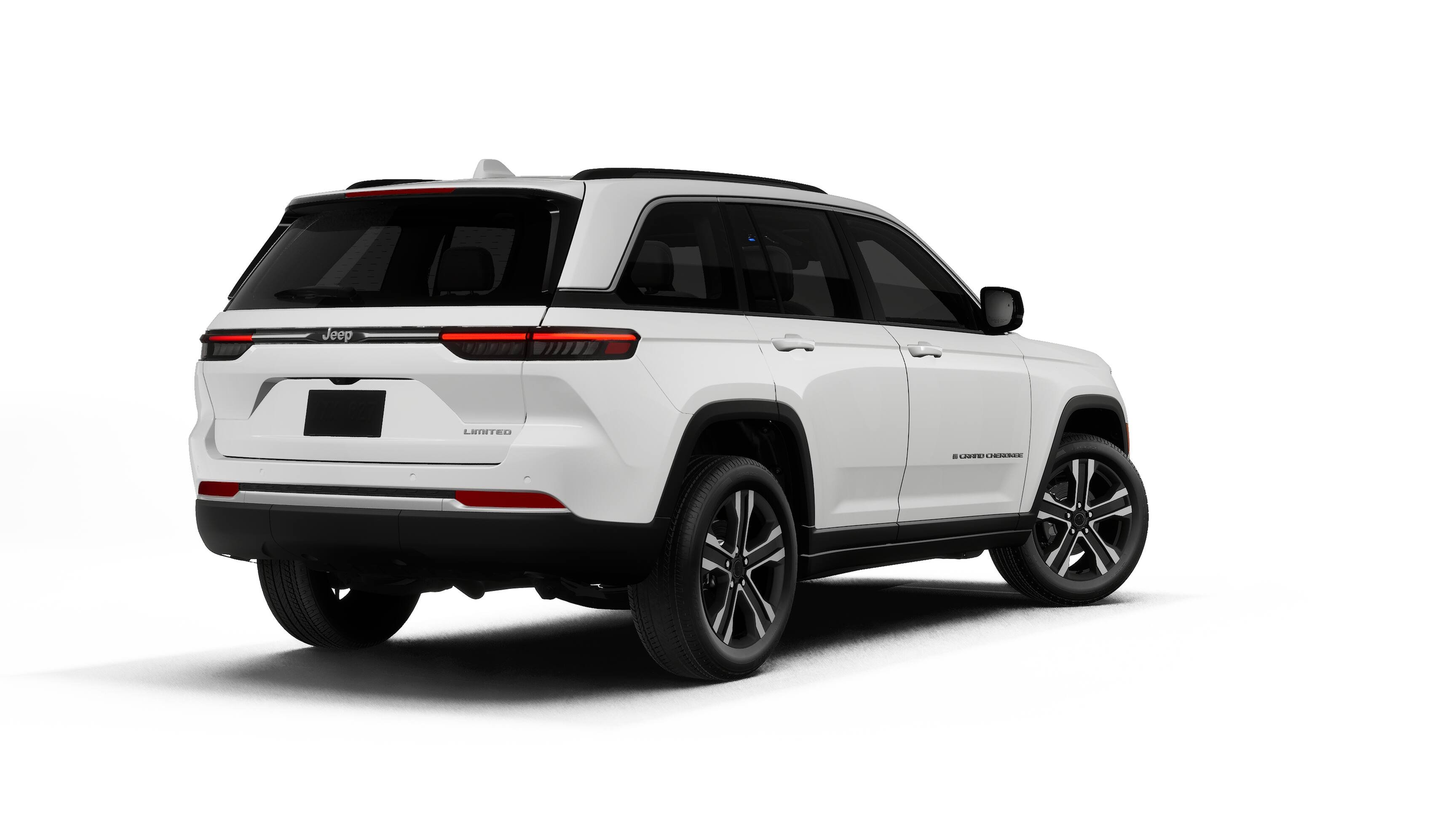 New 2027 Bright White Clear-Coat Paint Jeep Limited image 2