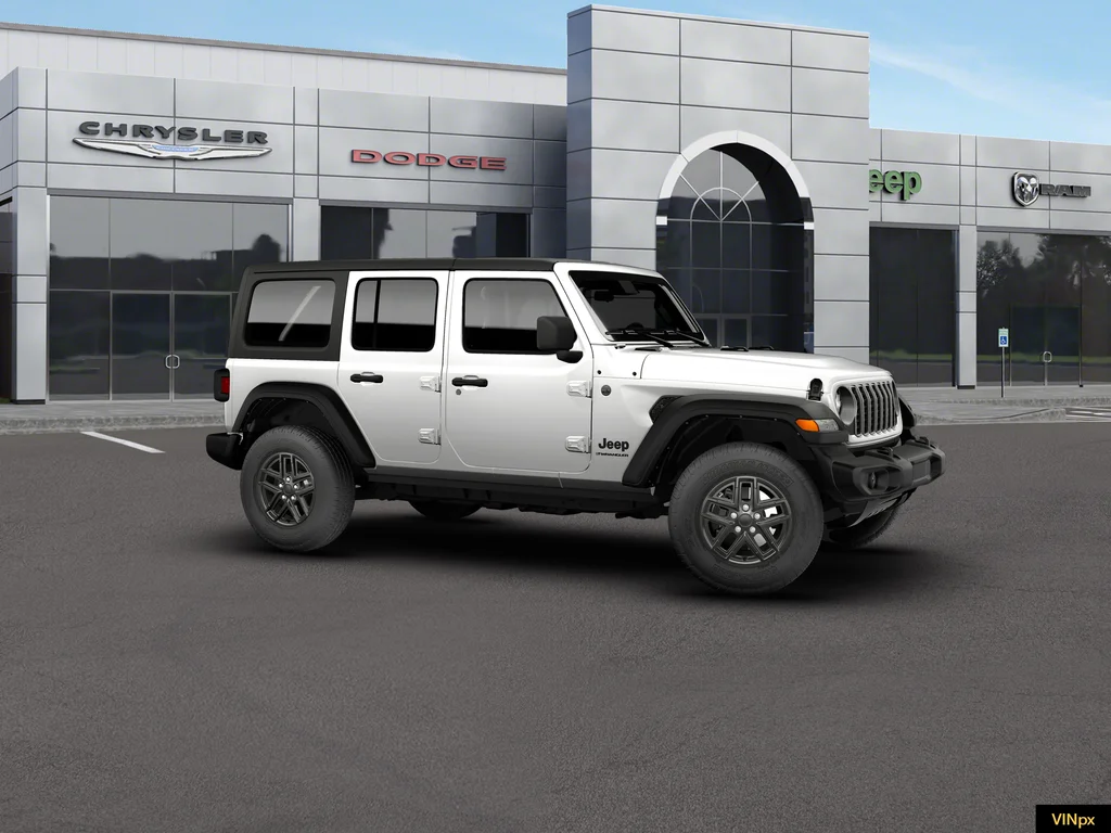 New 2026 Bright White Clear-Coat Exterior Paint Jeep Sport image 8