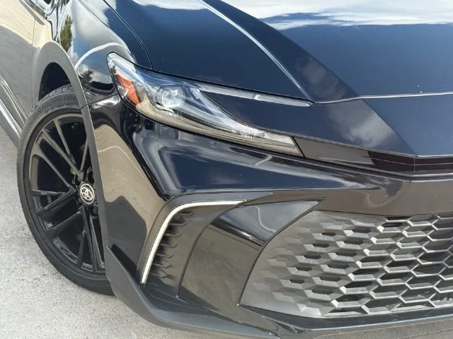 Certified Used 2025 MIDNIGHT BLACK METAL Toyota SE image 4