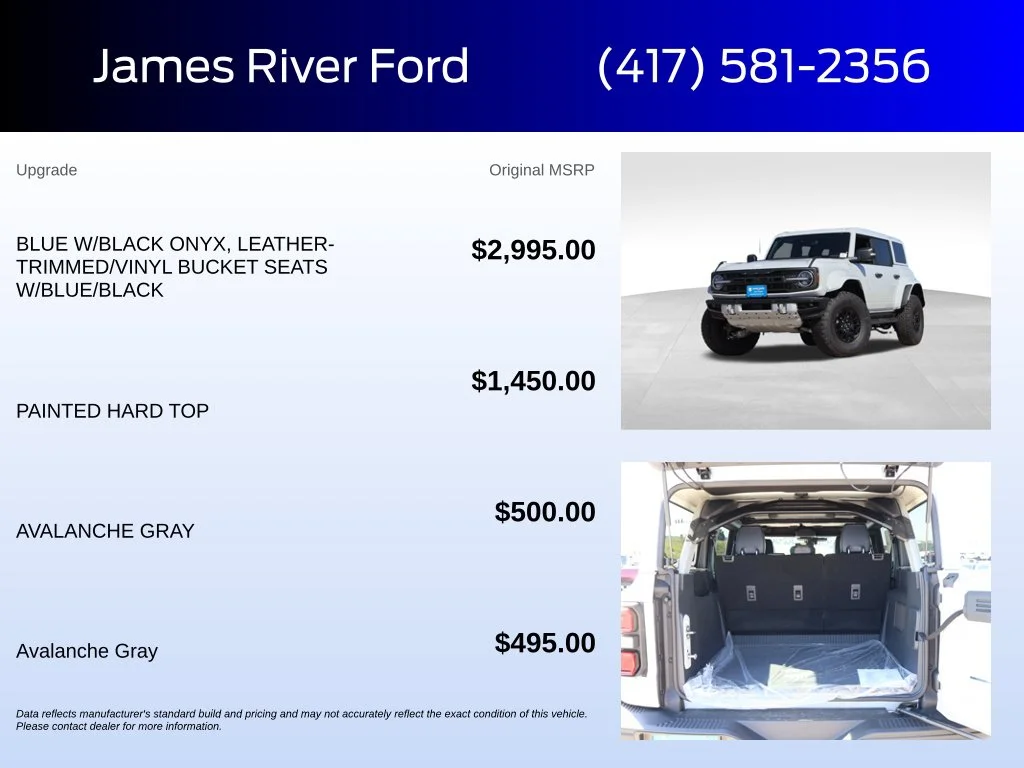 New 2026 Avalanche Gray Ford Raptor® image 5