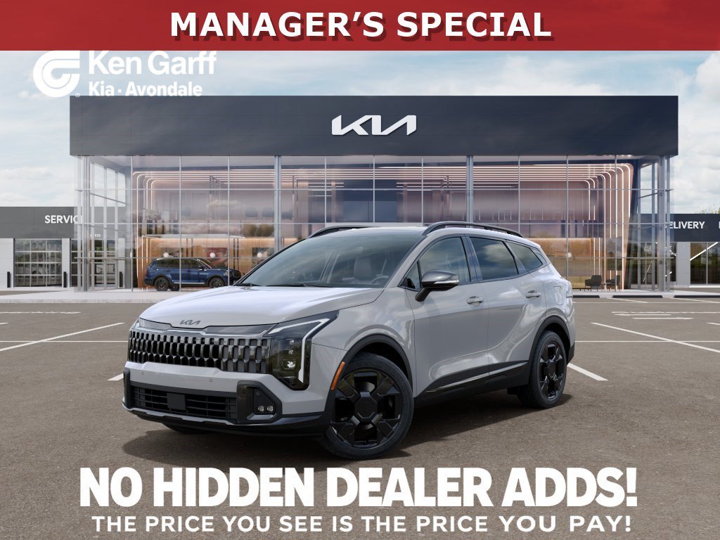 New 2026 Wolf Gray Kia X-Line image 1