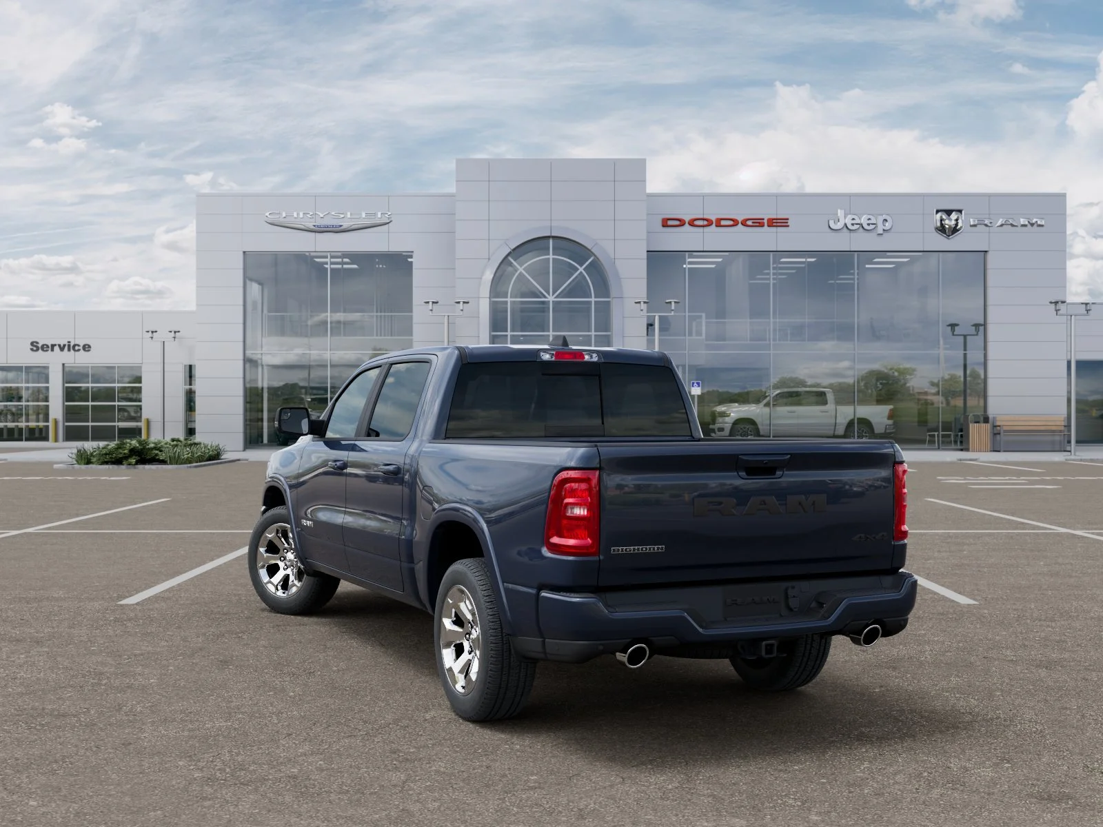 New 2026 Forged Blue Metallic RAM Big Horn/Lone Star image 29