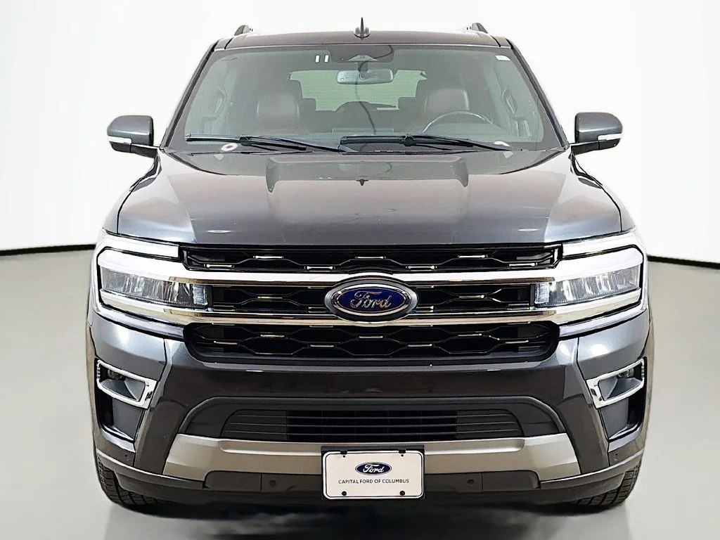 Used 2024 Dark Matter Gray Metallic Ford Limited image 17