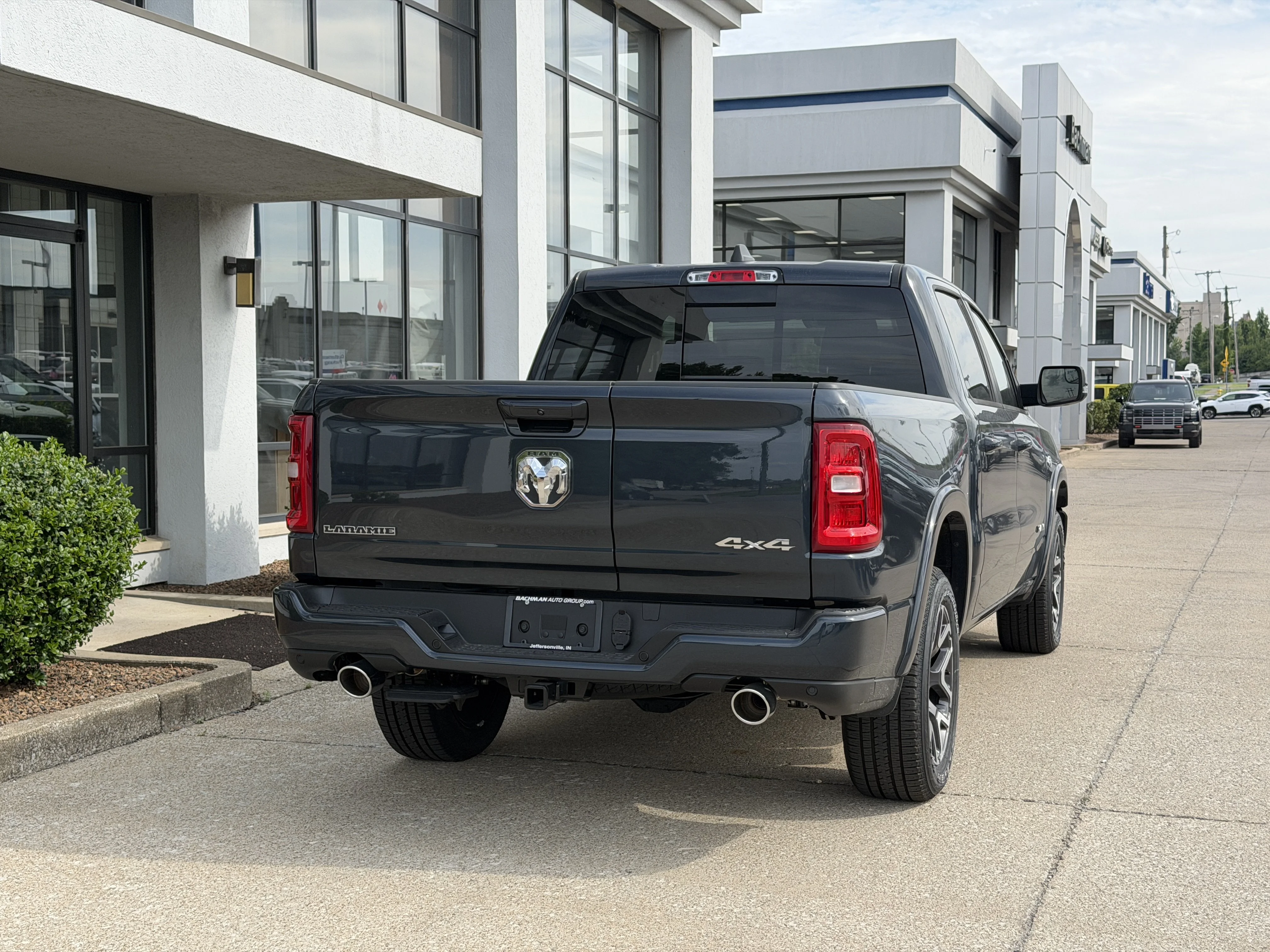 New 2026 Forged Blue Metallic Exterior Paint RAM Laramie image 5