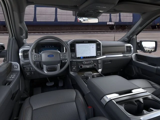 New 2026 White Metallic Ford Lariat image 9