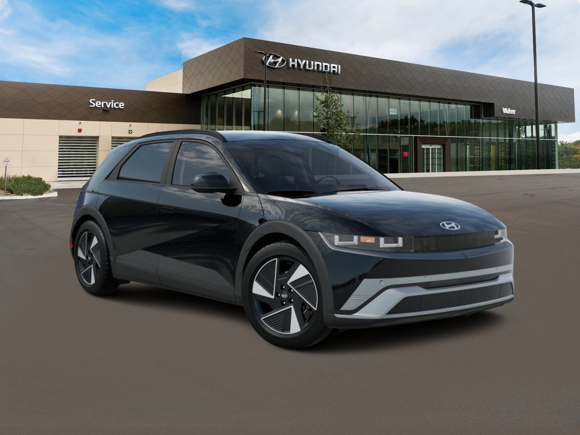 New 2027 Abyss Black Hyundai SEL AWD image 8