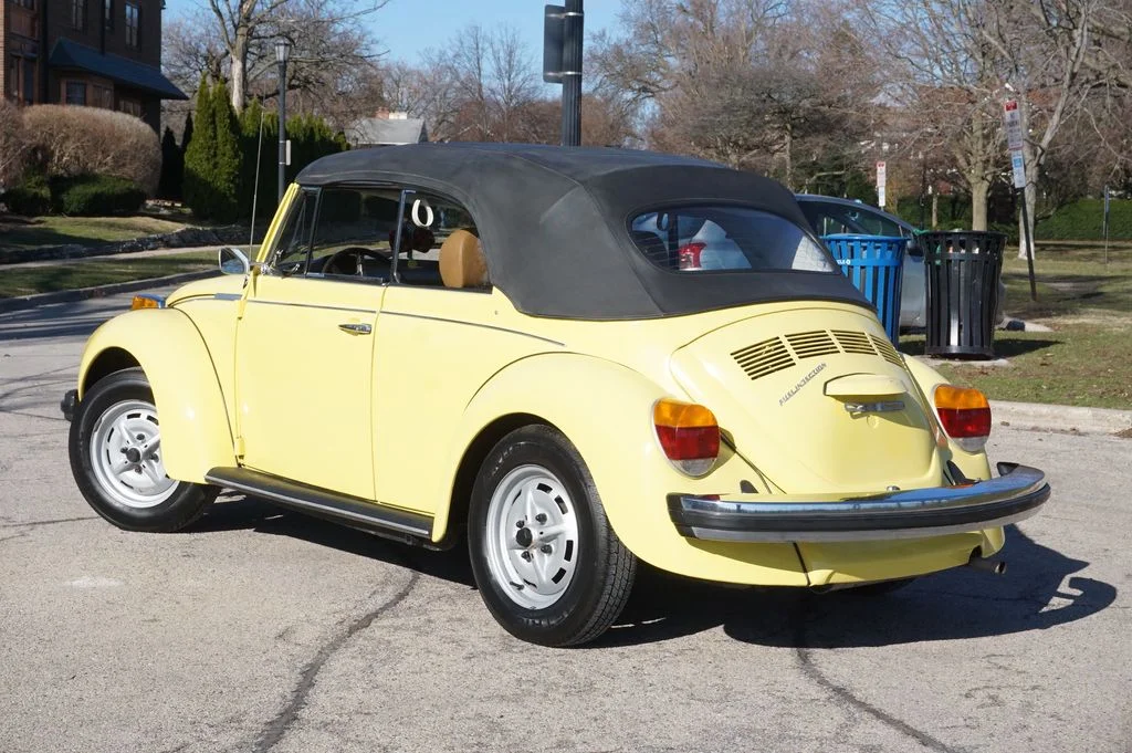 Used 1979 Yellow Volkswagen Convertible image 8