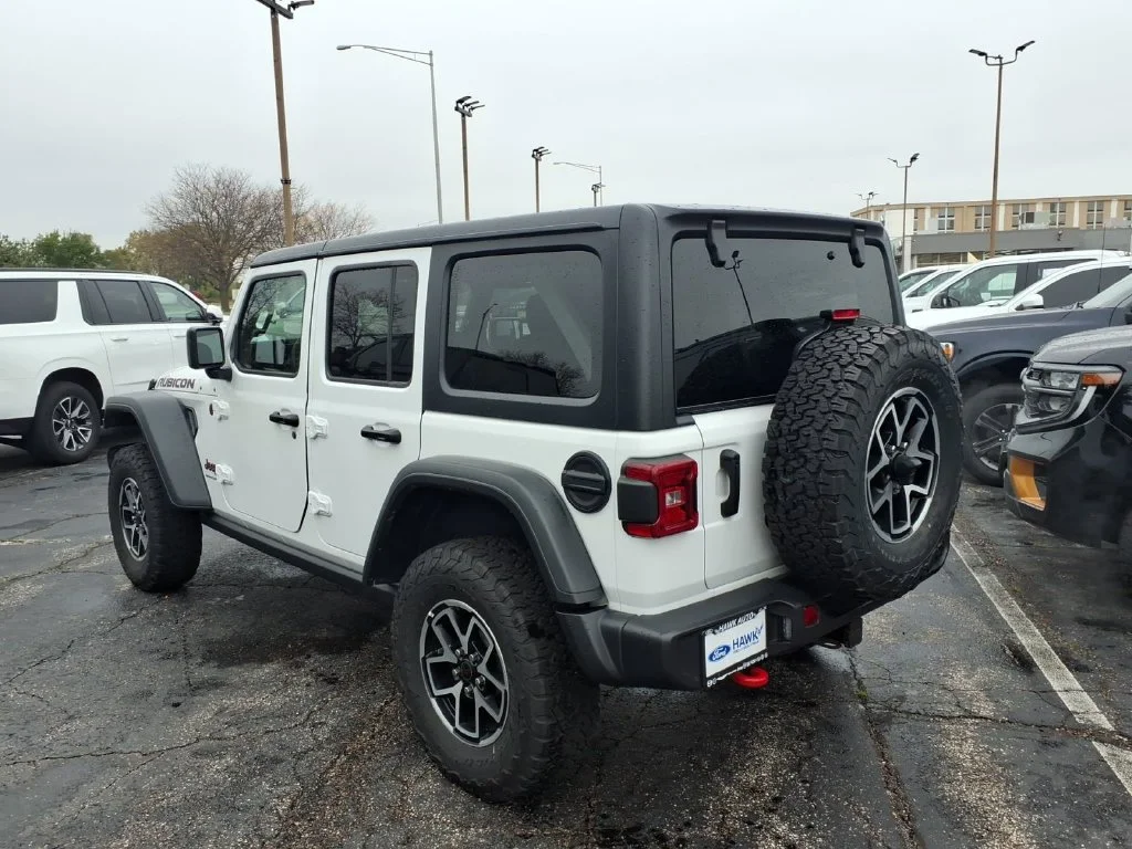 Used 2026 Bright White Clearcoat Jeep Rubicon image 5