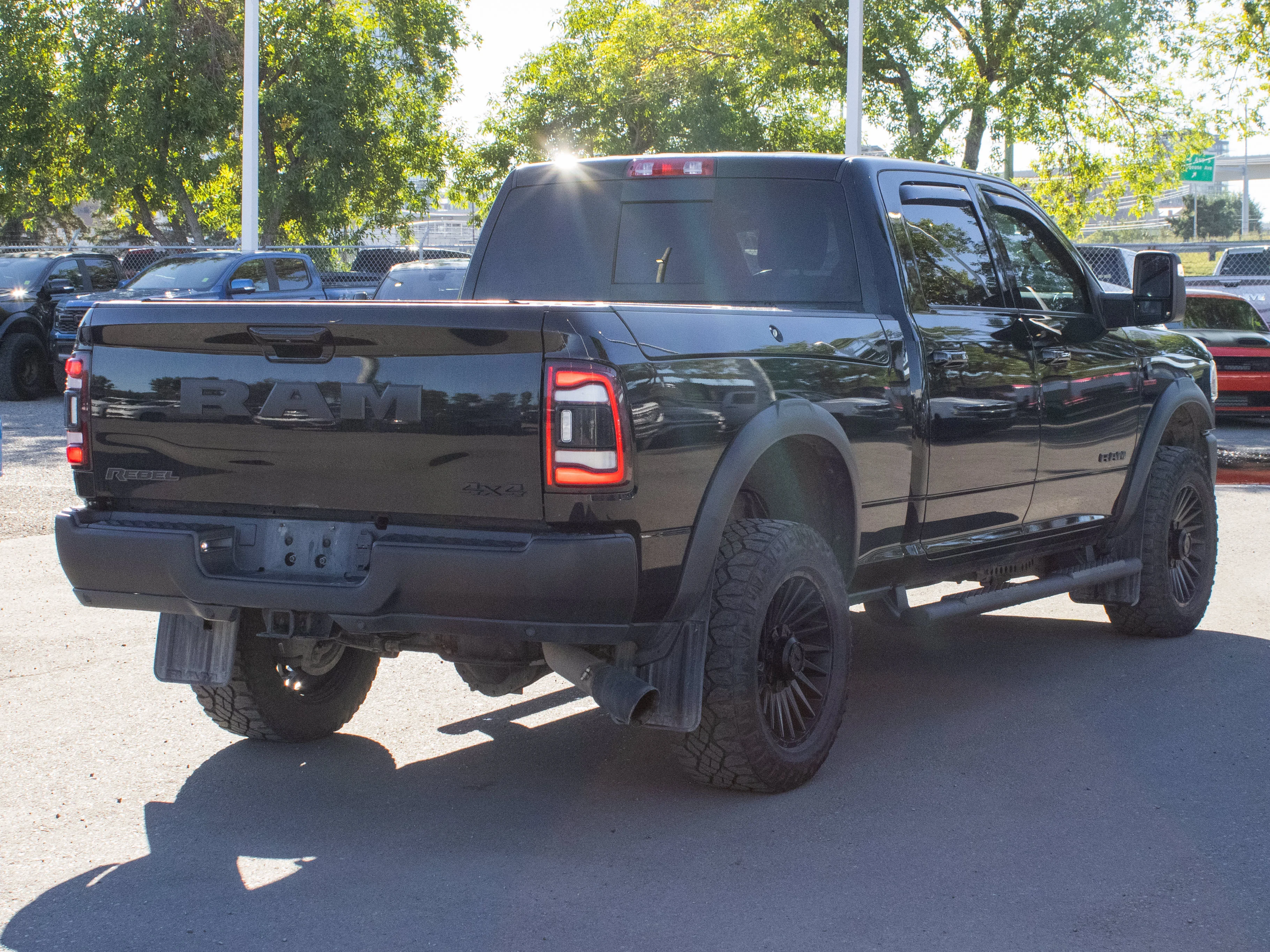 Used 2024 Black RAM Rebel* | Crew Cab | Sunroof | RamBox | Armed Off Road Wheels | Tonneau Cover | image 7