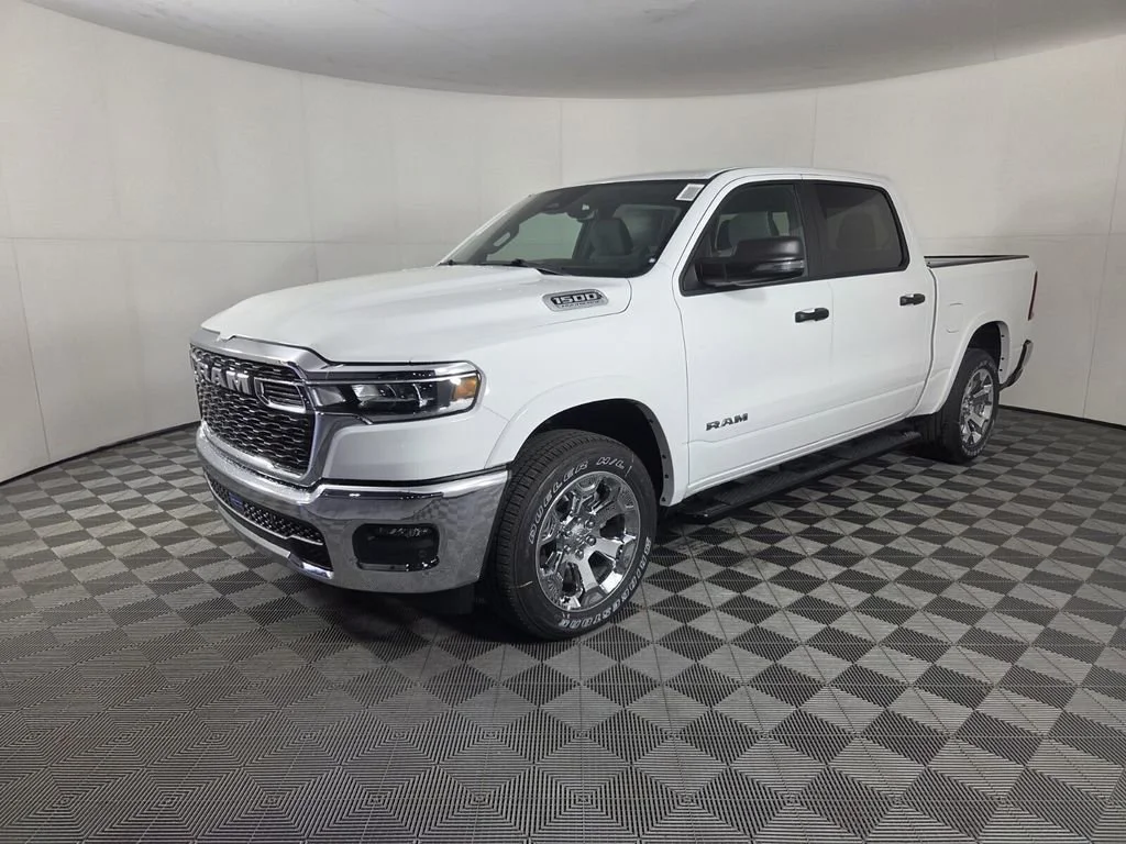 New 2026 Bright White Clear-Coat Exterior Paint RAM Big Horn image 4