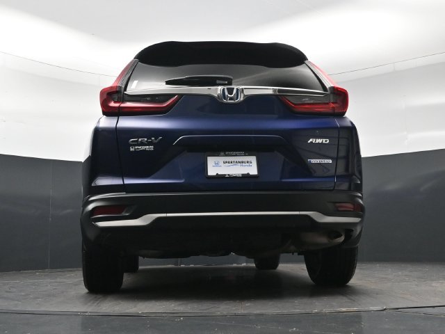 Certified Used 2021 Obsidian Blue Pearl Honda HYBRID EX image 37