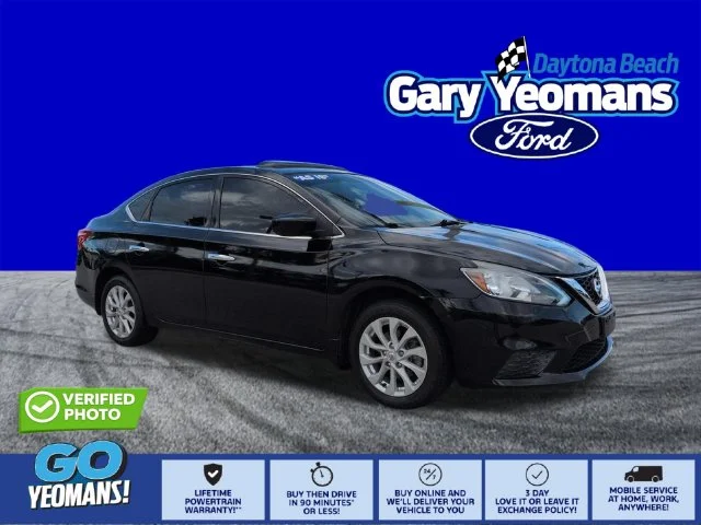 Certified Used 2017 Black Nissan SV image 1