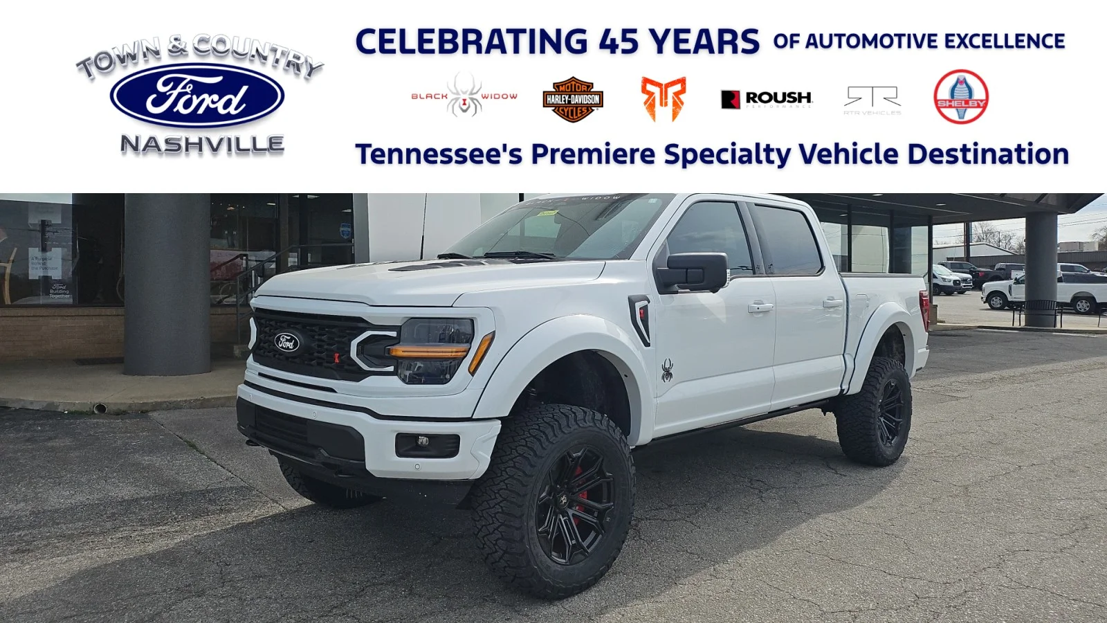 New 2026 Oxford White Ford Black Widow 4WD image 1