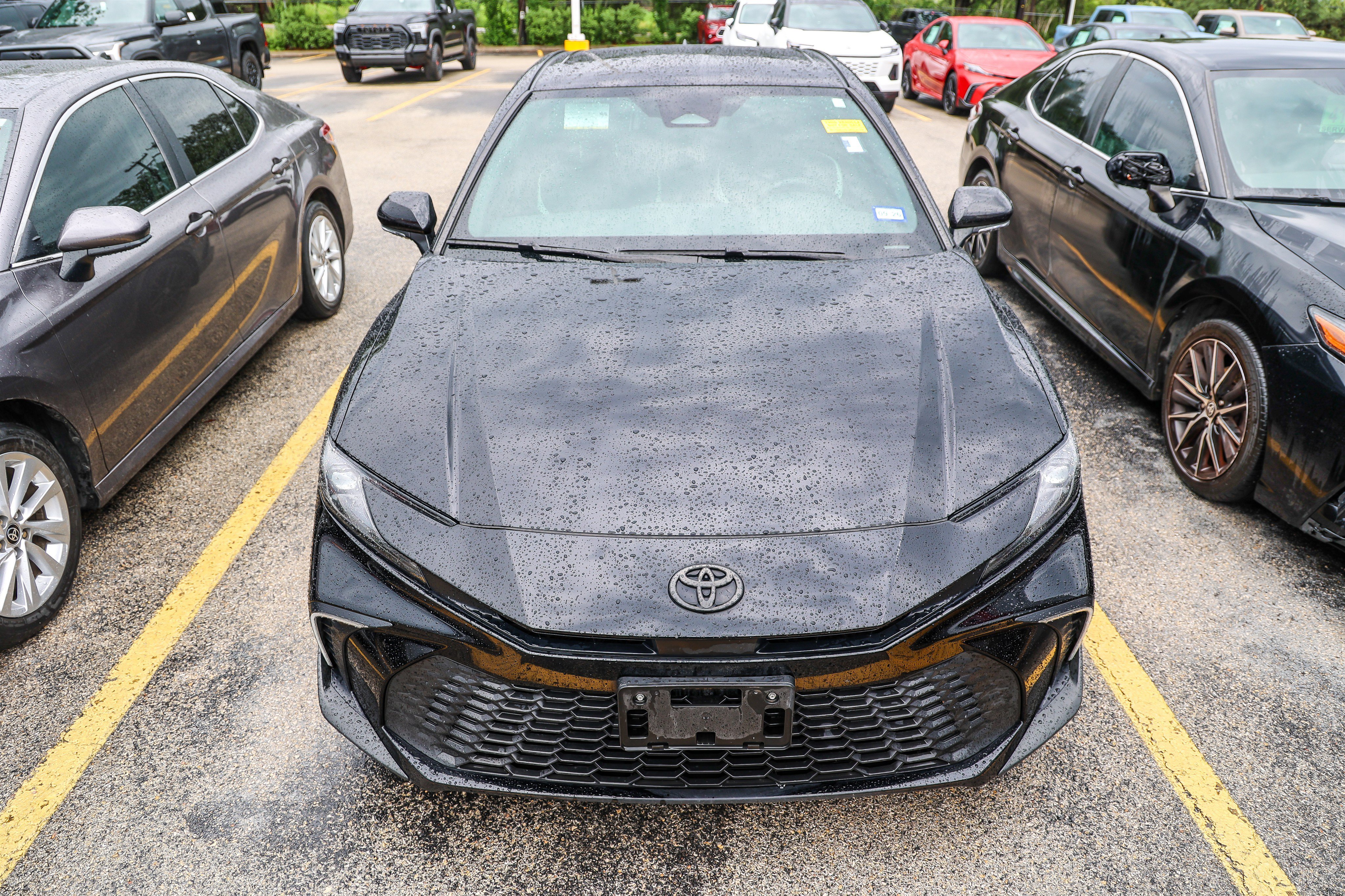 Used 2025 MIDNIGHT BLACK ME Toyota SE image 3