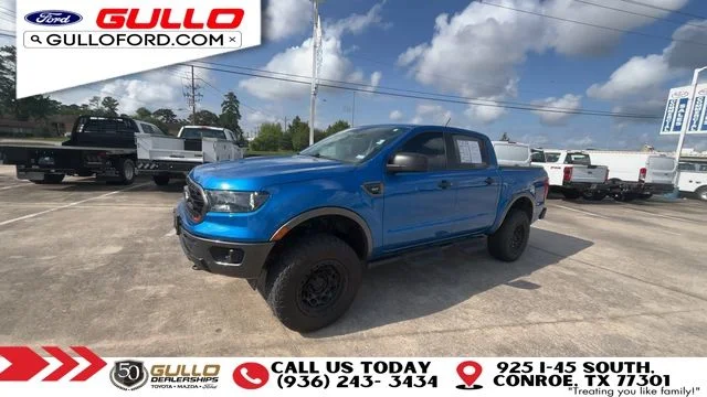 Certified Used 2022 Velocity Blue Metallic Ford XLT image 4