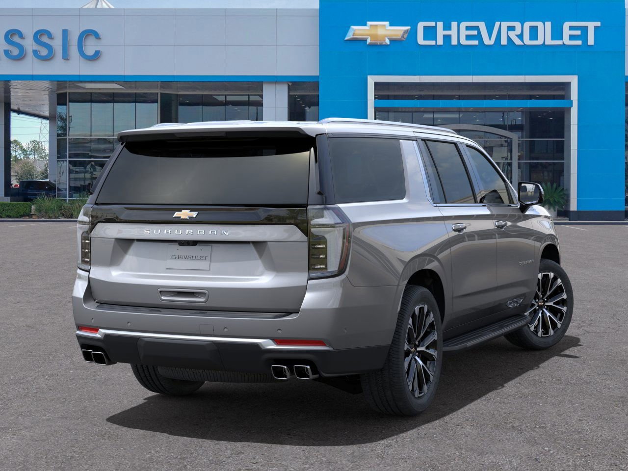 2025 Chevrolet Suburban High Country Gray at Classic Elite Chevrolet Hwy 6