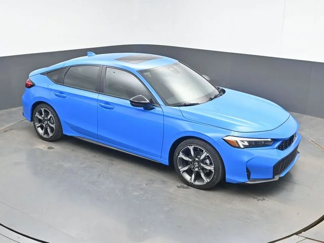 New 2026 Boost Blue Pearl Honda FWD Touring Hybrid image 4