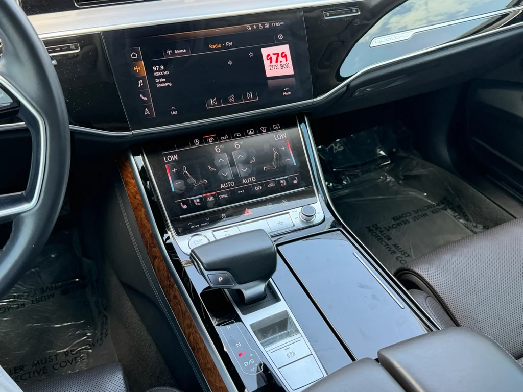 Used 2019 Glacier White Metallic Audi L 55 (Tiptronic) (No Longer Available Fo image 17