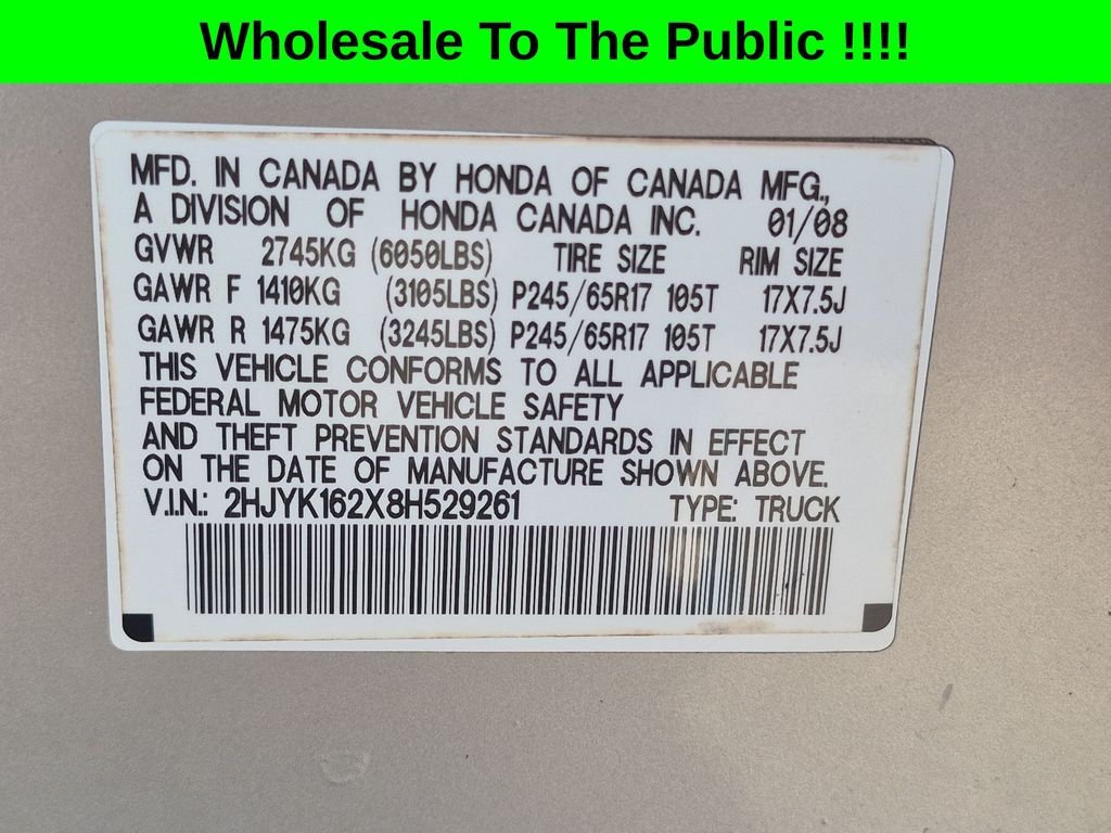 Used 2008 Silver Honda RT image 22