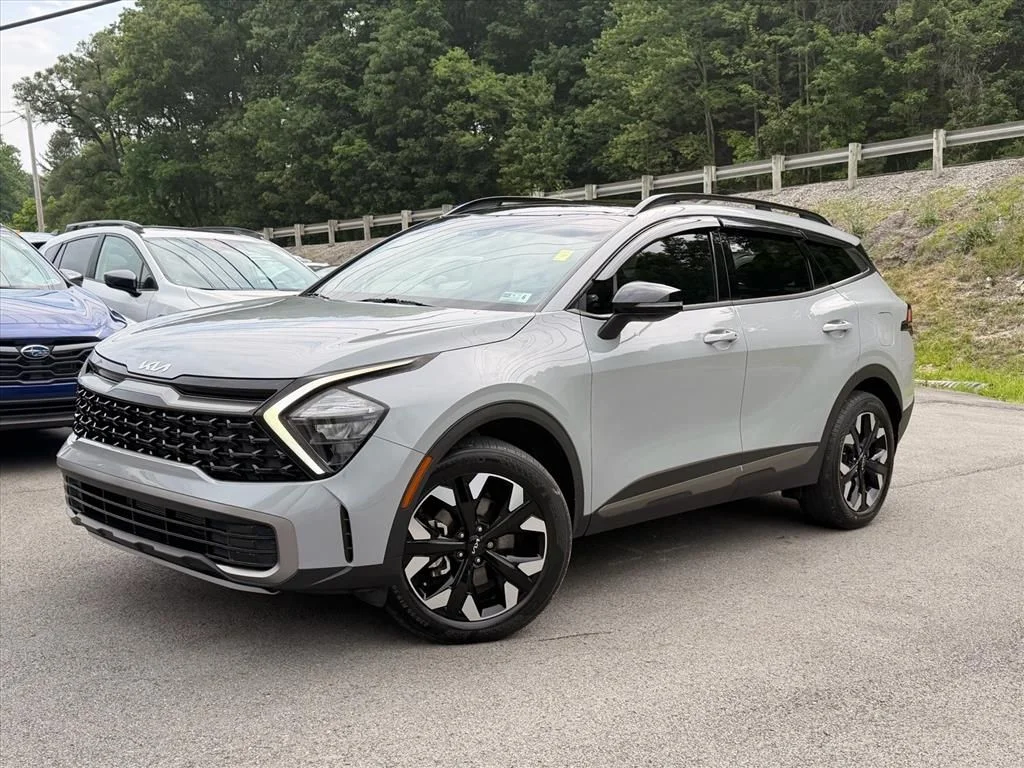 Used 2023 Gray Kia X-Line image 2