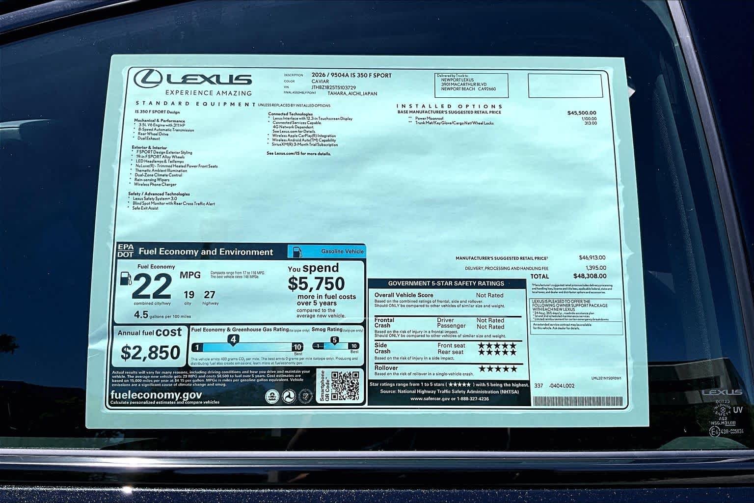 New 2026 Caviar Lexus F SPORT DESIGN image 22
