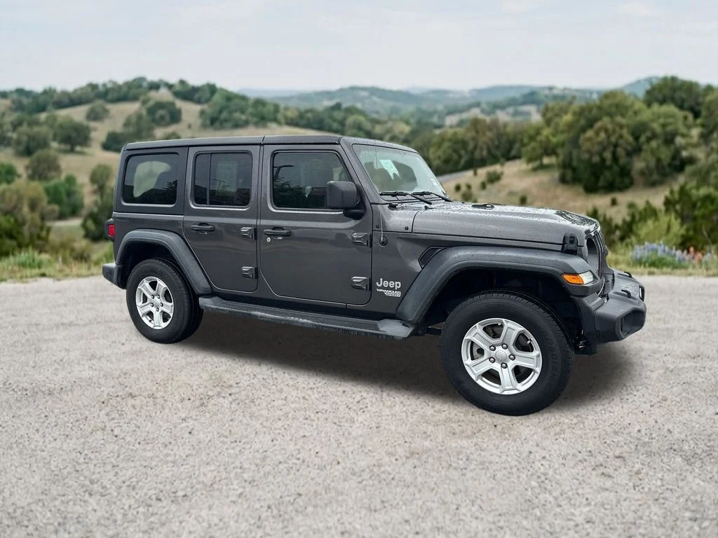 Used 2020 Gray Jeep Unlimited Sport S image 13