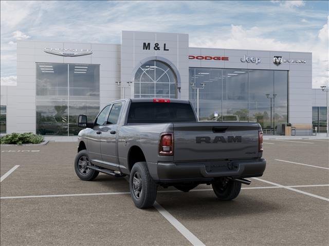 New 2026 Ceramic Gray Clear-Coat Exterior Paint RAM Tradesman Crew Cab 4x4 6