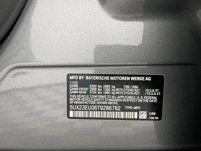 New 2026 Skyscraper Grey Metallic BMW xDrive40i image 22