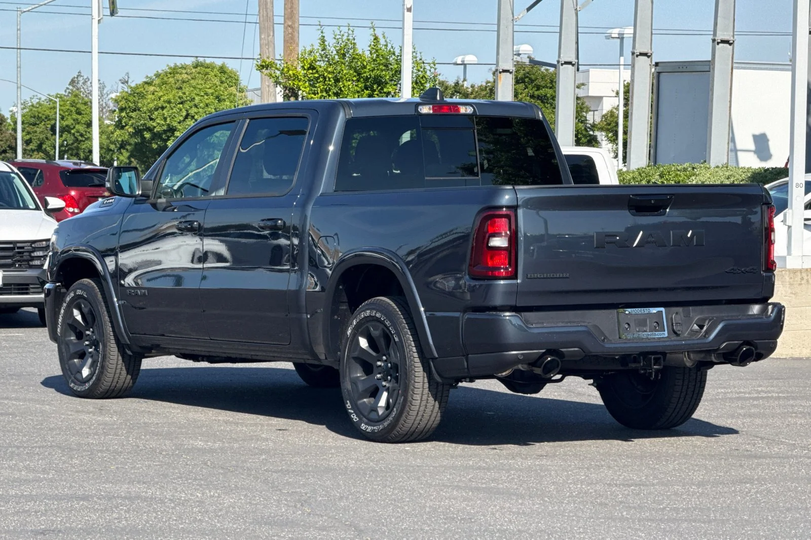 New 2026 Forged Blue Metallic Exterior Paint RAM Big Horn image 6