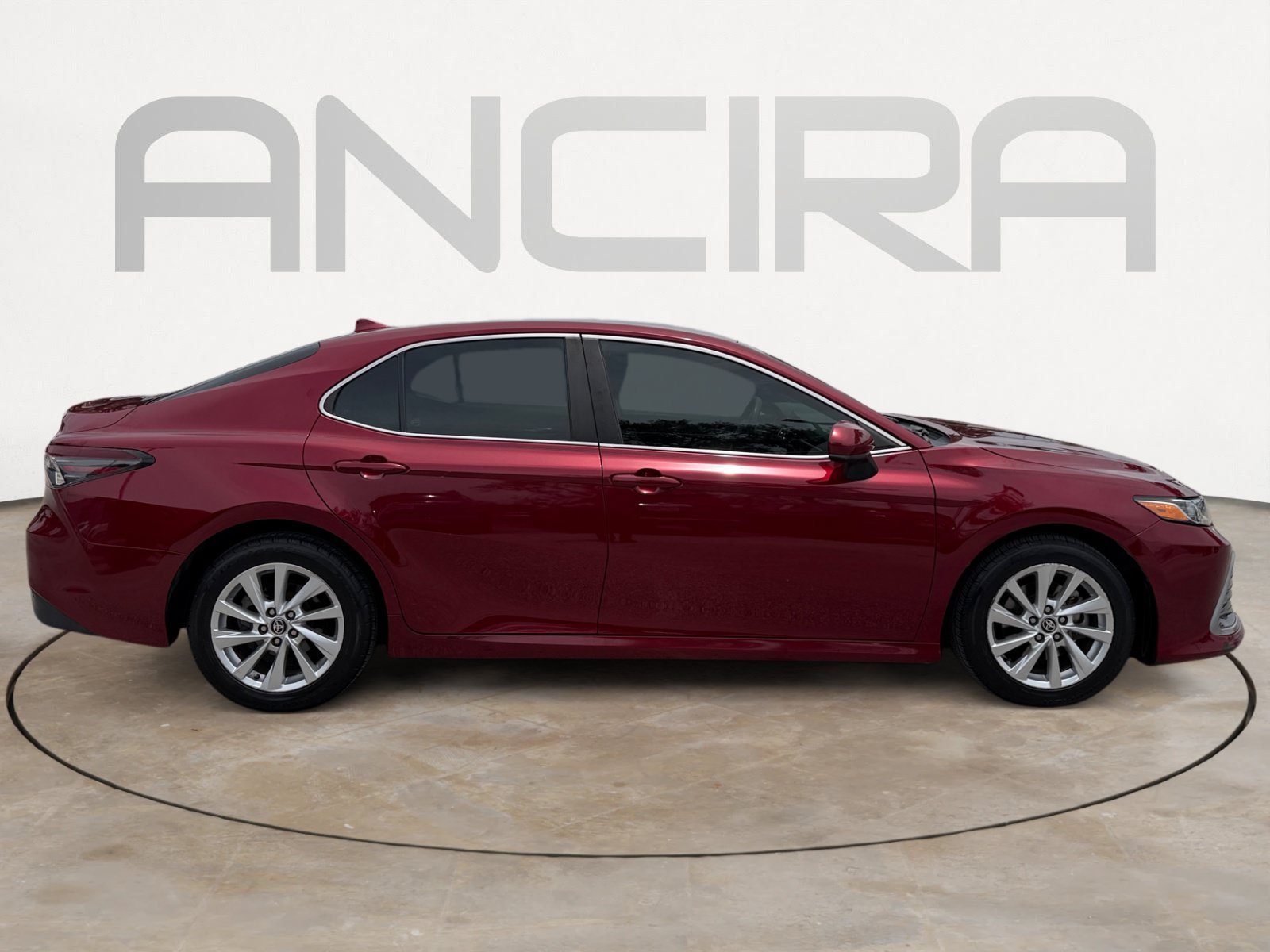 Used 2021 Supersonic Red Toyota LE image 12