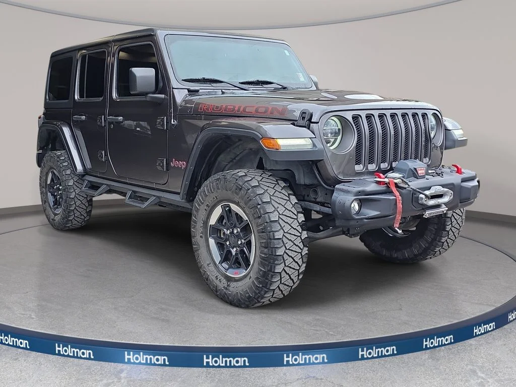Used 2019 Gray Jeep Unlimited Rubicon image 4