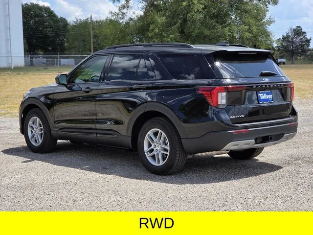 New 2026 Agate Black Metallic Ford Active image 4