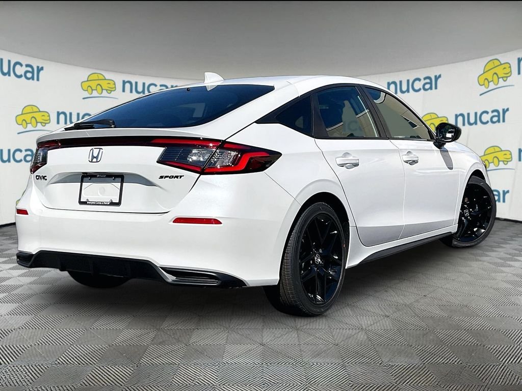 New 2026 Platinum White Pearl Honda Sport image 7
