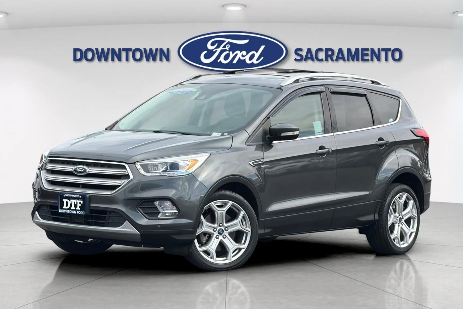 Certified 2019 Ford Escape Titanium with VIN 1FMCU0J91KUA75148 for sale in Larkspur, CA
