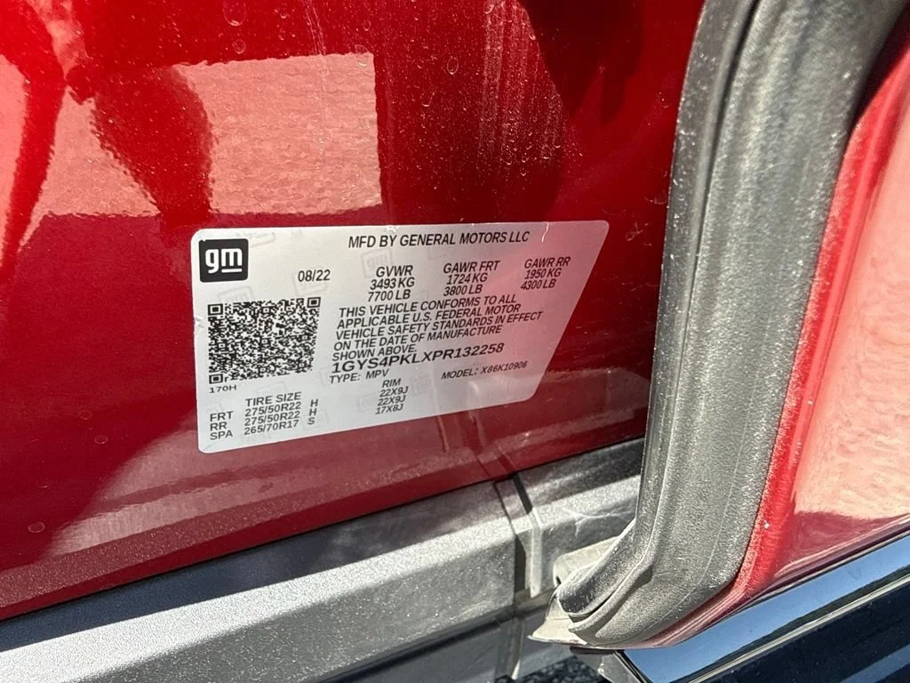 Used 2023 Radiant Red Tintcoat Cadillac Sport image 40