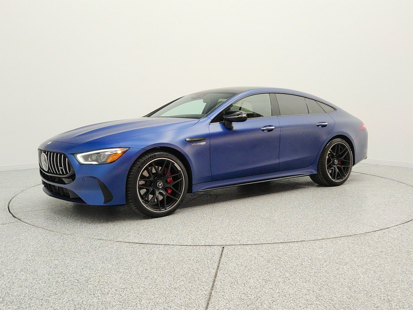 Certified Used 2024 MANUFAKTUR Starling Blue Magno Mercedes-Benz AMG® GT 63 4-Door Coupe image 1