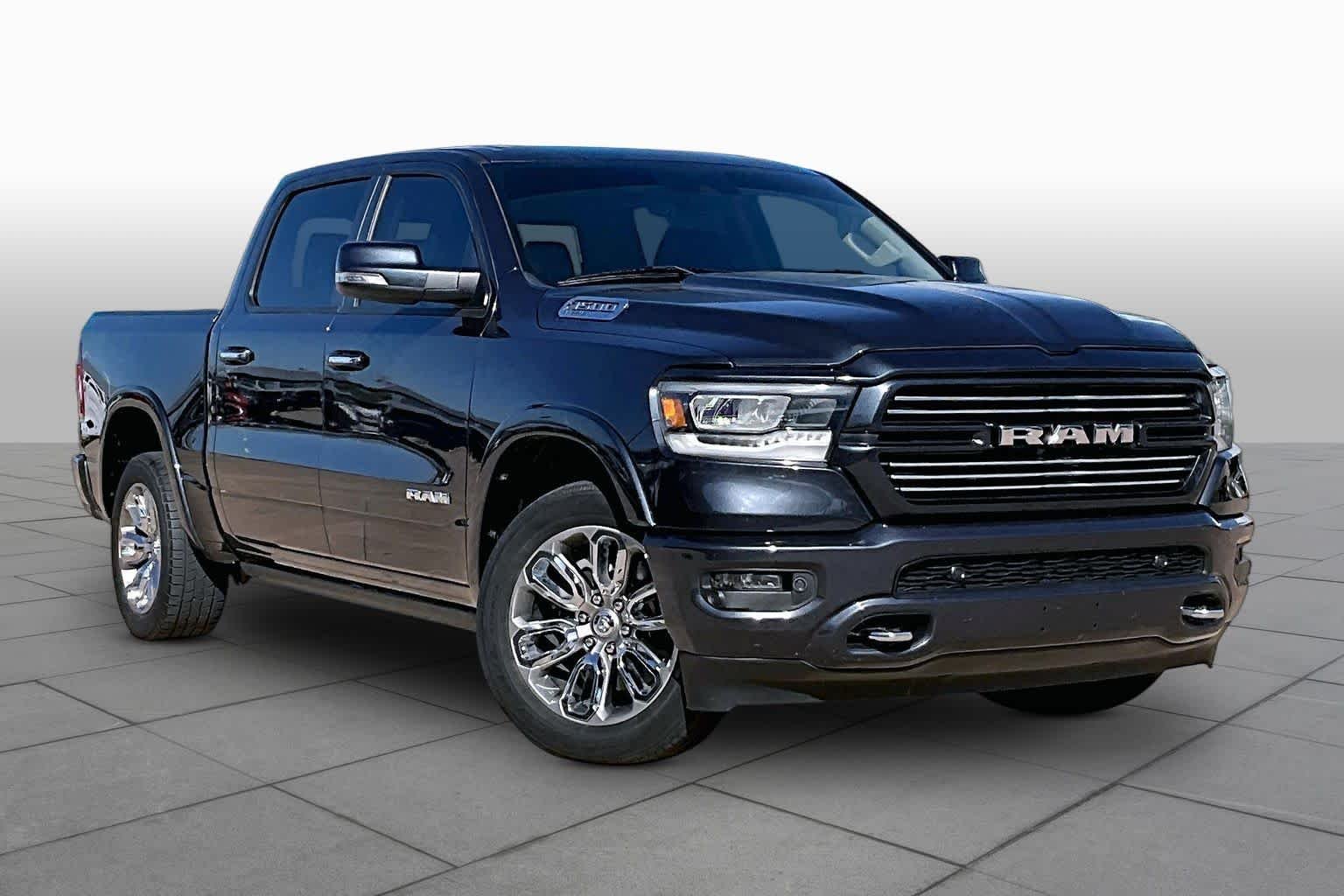 Used 2021 Maximum Steel Metallic Clearcoat Ram Laramie image 2