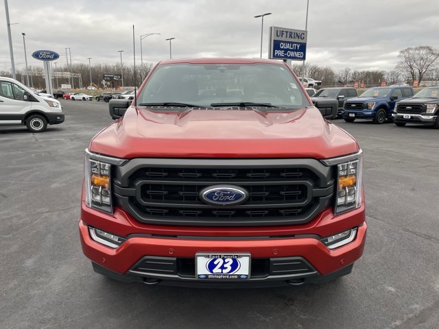Used 2023 Hot Pepper Red Tinted Clearcoat Ford XLT image 49