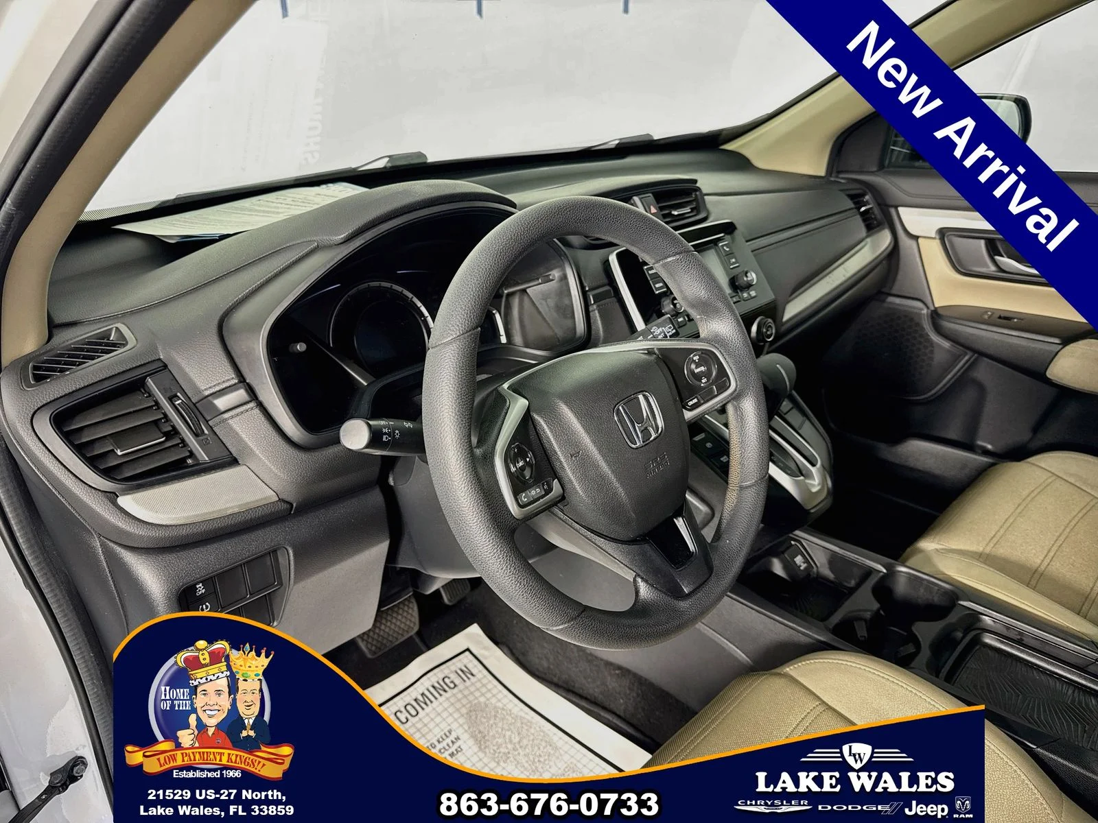 Used 2019 White Honda LX image 9