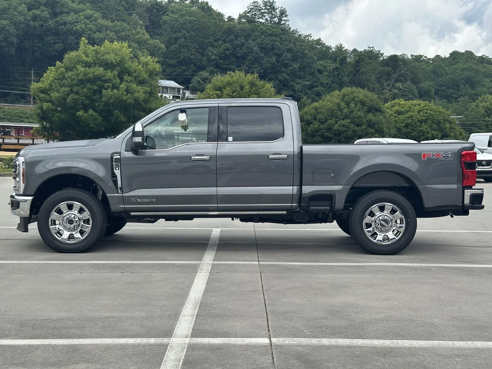 New 2026 Carbonized Gray Metallic Ford LARIAT image 4