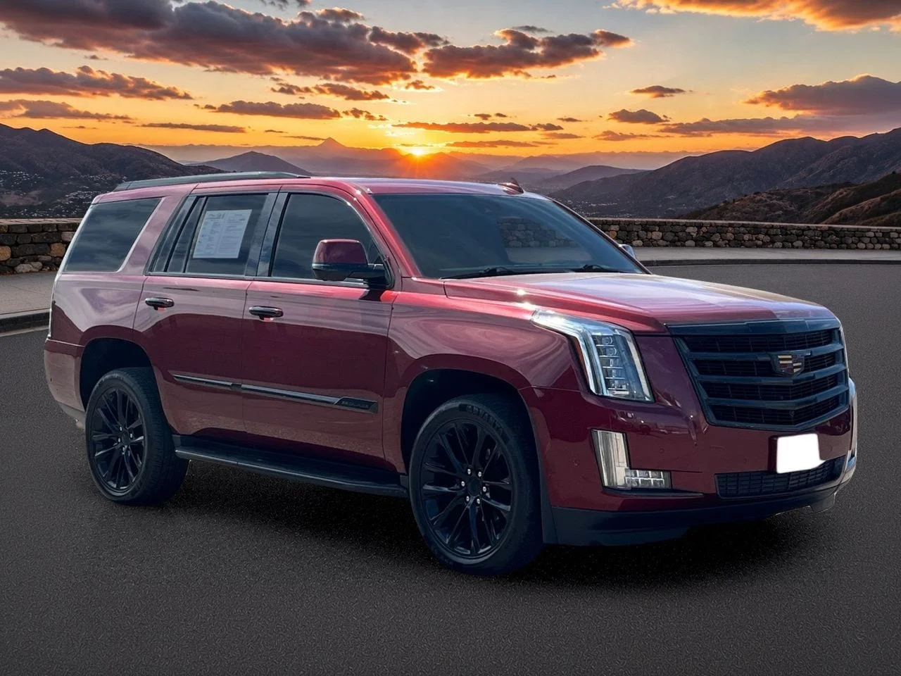 Used 2020 Red Passion Tintcoat Cadillac Luxury image 7