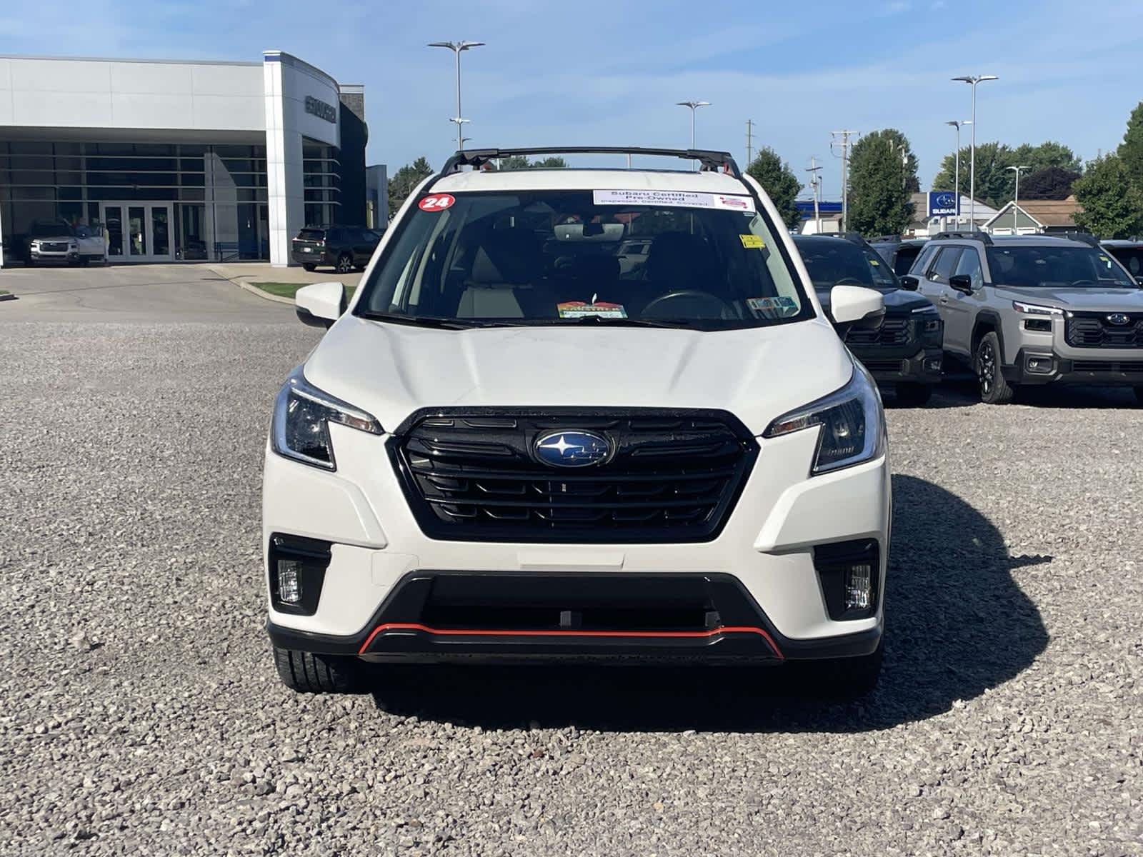 Certified Used 2024 Crystal White Pearl Subaru Sport image 17