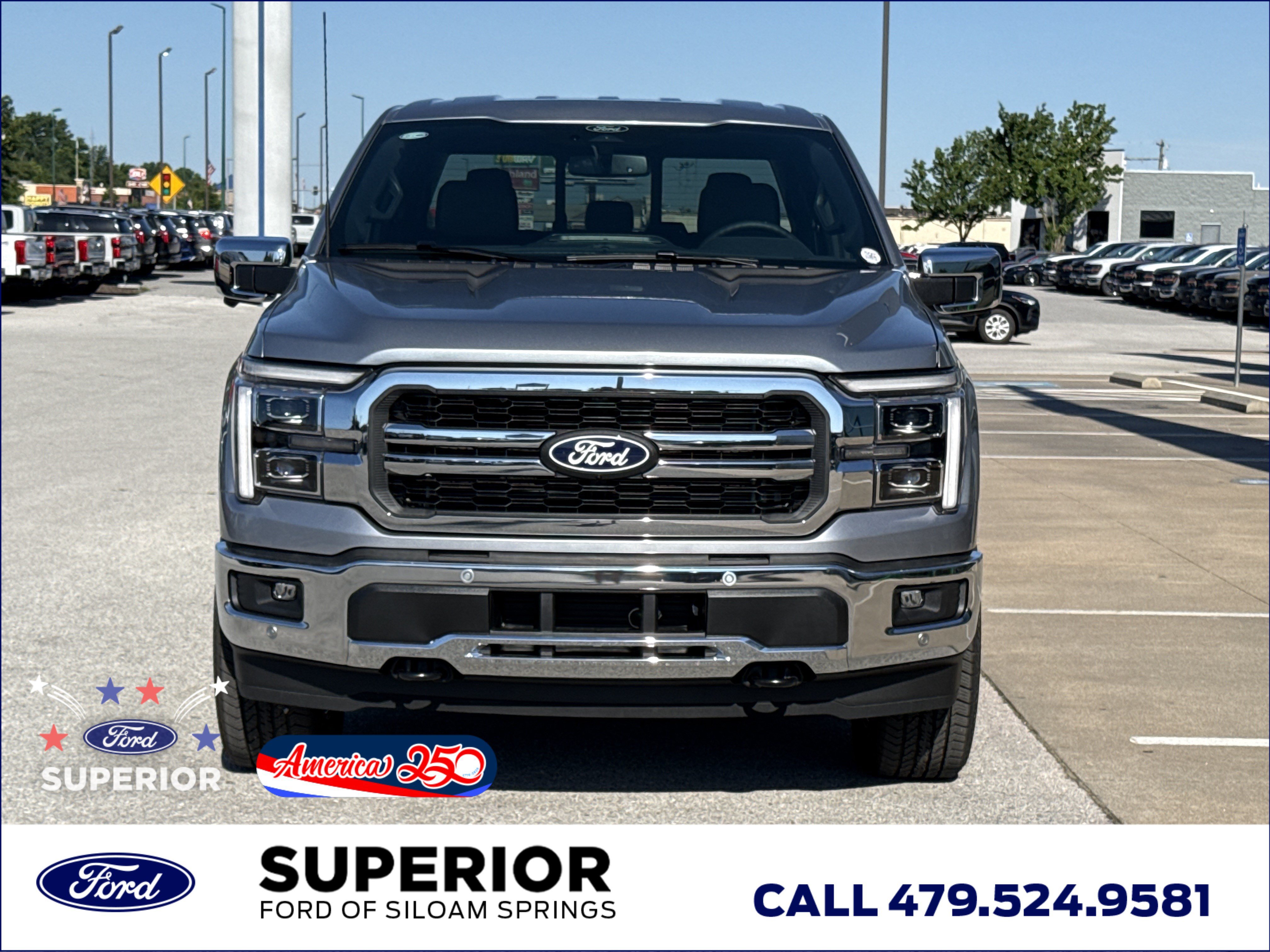 New 2026 Iconic Silver Metallic Ford Lariat 4WD image 13
