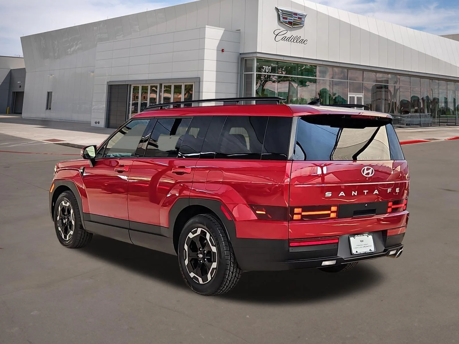Used 2026 ULTIMATE RED Hyundai SEL image 4