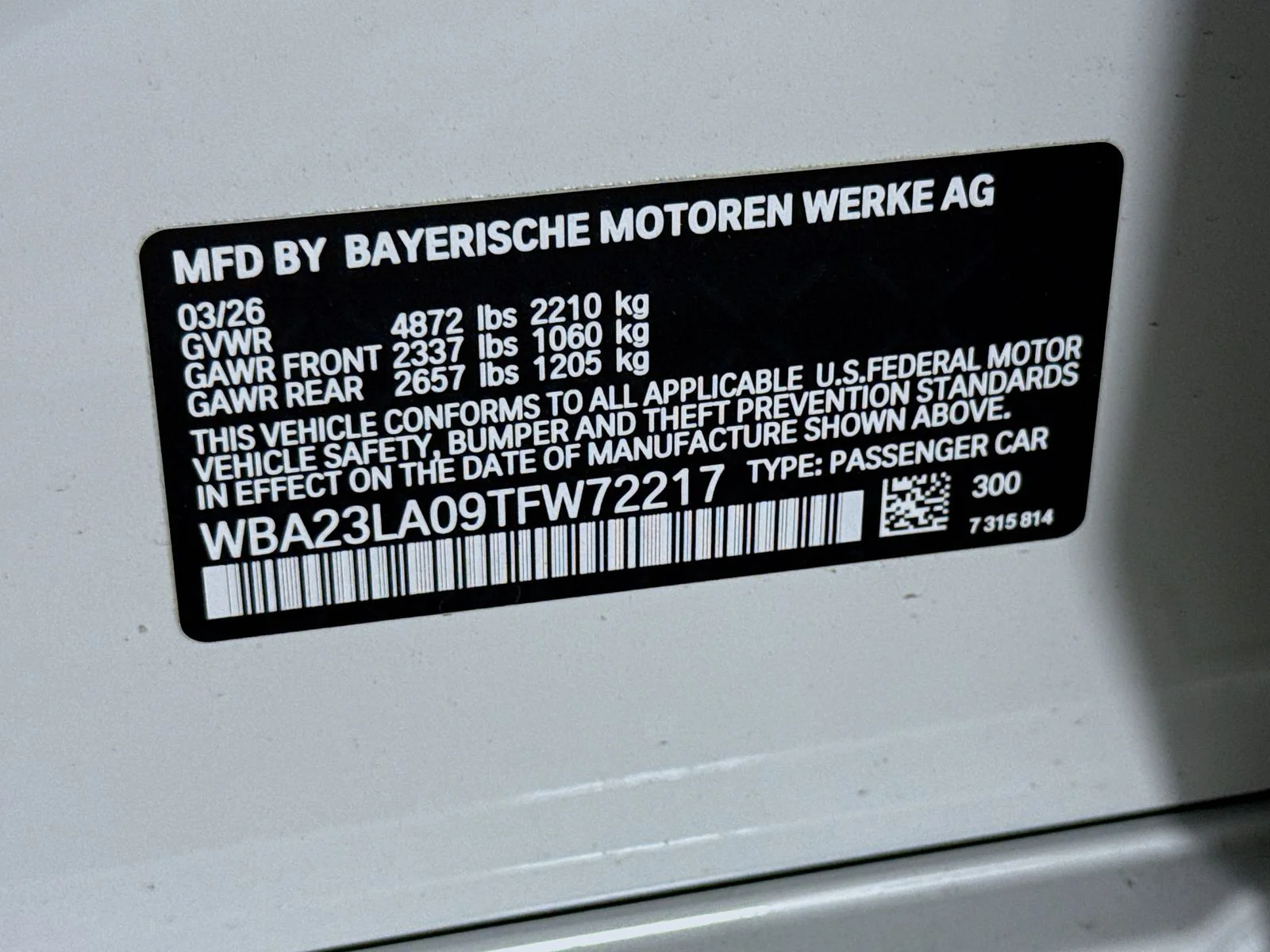 New 2026 Alpine White BMW 330i xDrive image 34