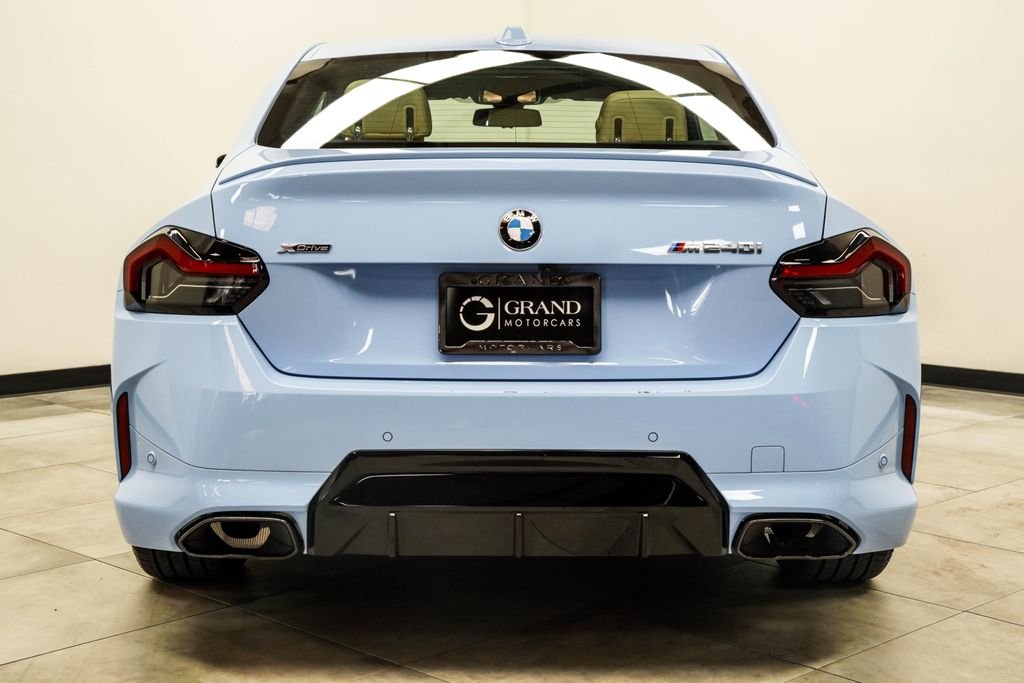 Used 2026 Blue BMW M240i xDrive image 11