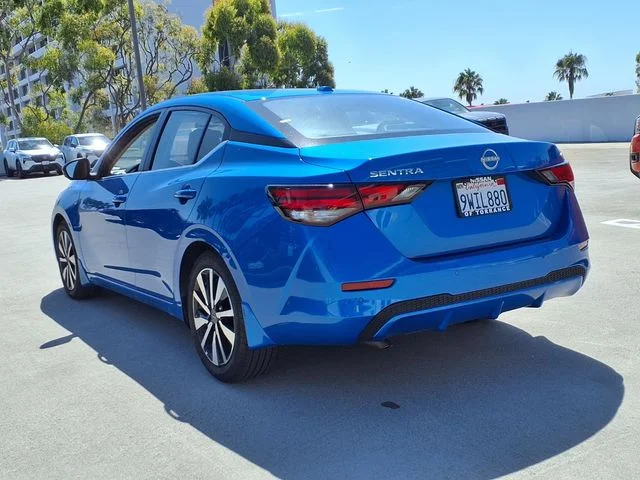 Certified Used 2025 Blue Nissan SV image 3