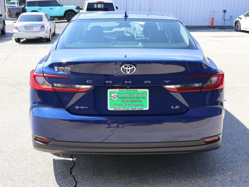 Used 2025 Blue Toyota LE image 4